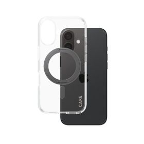 Panzerglass Care iPhone 16 Feature Kickstand MagSafe Siyah Kılıf