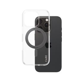 Panzerglass Care iPhone 16 Pro Feature Kickstand MagSafe Siyah Kılıf