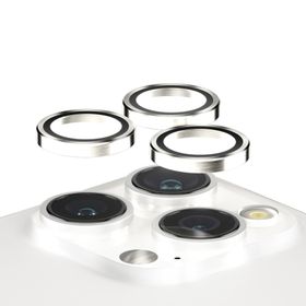 Panzerglass Hoops iPhone 15 Pro / Pro Max White Titanium Lens Koruyucu