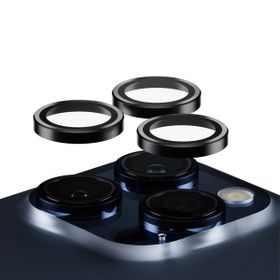 Panzerglass iPhone 15 Pro 15 Pro Max PP Rings Siyah Kamera Koruyucu