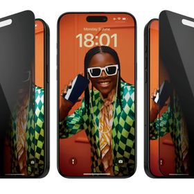 Panzerglass iPhone 15 Pro Max UWF Privacy WA Şeffaf Ekran Koruyucu