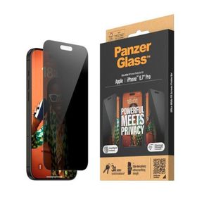 Panzerglass iPhone 15 Pro Max UWF Privacy WA Şeffaf Ekran Koruyucu