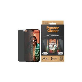 Panzerglass iPhone 15 Pro Max UWF Privacy WA Şeffaf Ekran Koruyucu
