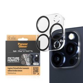 Panzerglass iPhone 15 Pro ve 15 Pro Max PP Plate Kamera Koruyucu