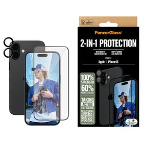 Panzerglass iPhone 16 2in1 Bundle Ekran ve Kamera Koruyucu