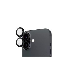 Panzerglass iPhone 16/16 Plus Hoops Siyah Kamera Koruyucu