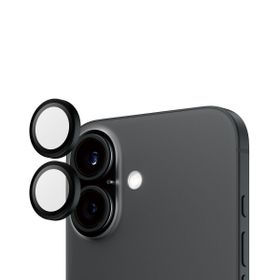 Panzerglass iPhone 16/16 Plus Hoops Siyah Kamera Koruyucu