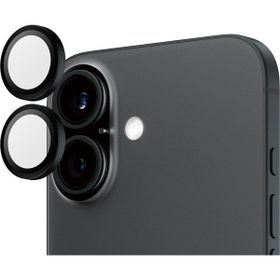 Panzerglass iPhone 16/16 Plus Hoops Siyah Kamera Koruyucu