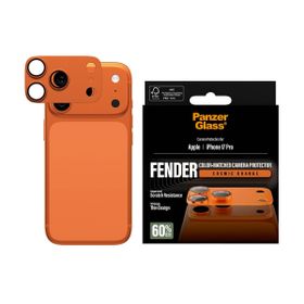 Panzerglass iPhone 17 Pro Fender Turuncu Lens Koruyucu