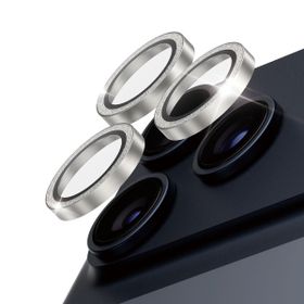 Panzerglass iPhone 17 Pro / Pro Max / 16 Pro / Pro Max Hoops Simli Gümüş Kamera Lens Koruyucu
