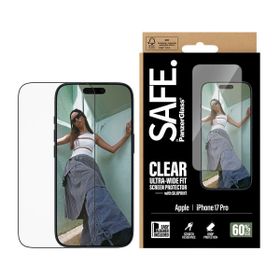 Panzerglass iPhone 17 Pro Ultra-Geniş Uyumlu EasyAligner Siyah Çerçeveli Ekran Koruyucu