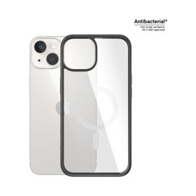 Panzerglass Magsafe Clearcase Çerceveli 2.4M iPhone 14 Kapak Siyah Cep Telefonu Kılıfı