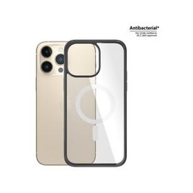 Panzerglass Magsafe Clearcase Siyah Çerçeveli Kapak 2.4 iPhone 14 Pro Max Kılıf