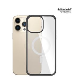 Panzerglass Magsafe Clearcase Siyah Çerçeveli Kapak 2.4 iPhone 14 Pro Max Kılıf