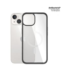 Panzerglass Magsafe Clearcase Siyah Çerçeveli Kapak 2.4 iPhone 14 Pro Max Kılıf