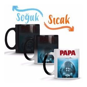 Papa Ghost Bc Sihirli Porselen Kupa