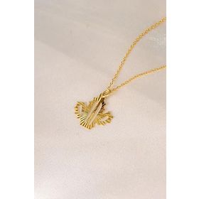 Papatya Silver 925 Ayar Gümüş Altın Kaplama Kristal Kesim Kaktüs Kadın Kolye