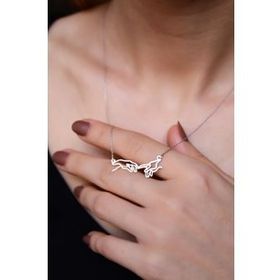 Papatya Silver 925 Ayar Gümüş Creation Kolye