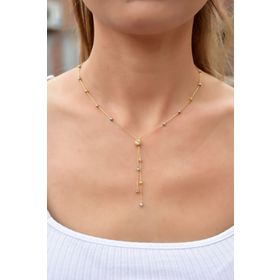Papatya Silver 925 Ayar Gümüş Dorika Toplu Sim Kolye
