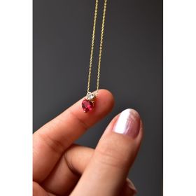 Papatya Silver 925 Ayar Gümüş Gold Kaplama Çift Kalp Montürlü Kolye