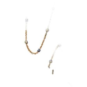 Papatya Silver 925 Ayar Gümüş Gold Kaplama Nazar Göz Kolye ve Bileklik Set