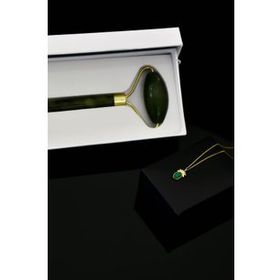 Papatya Silver 925 Ayar Gümüş Gold Kaplama Yeşim Taşlı Ananas Kolye