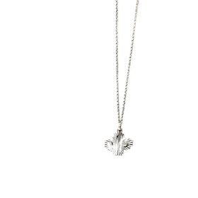 Papatya Silver 925 Ayar Gümüş Rodyum Kaplama Kristal Kesim Kaktüs Kadın Kolye