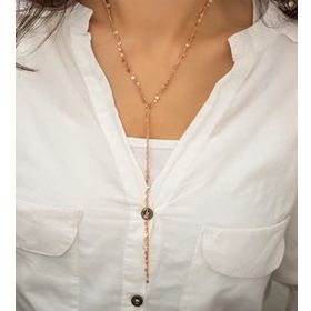Papatya Silver 925 Ayar Gümüş Sıralı Pul Kolye