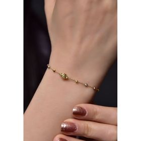 Papatya Silver 925 Ayar Gümüş Üç Renk Dorika Toplu Bileklik