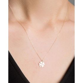 Papatya Silver 925 Ayar Gümüş Yonca Kolye