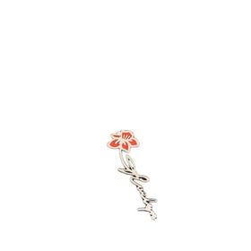 Papatya Silver 925 Ayar Rodyum Kaplama Özel Tasarım Mineli Doğum Mart Ayı Çiçeği İsim Kadın Gümüş Kolye