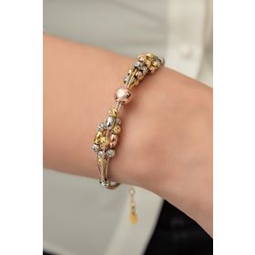 Papatya Silver Dorica Toplu Renkli Fantezi 925 Ayar Gümüş Bileklik
