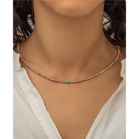 Papatya Silver Dorica Toplu Renkli Fantezi 925 Ayar Gümüş Bileklik