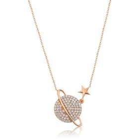 Papatya Silver UVPS100216 Gümüş Kolye