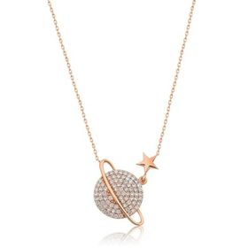 Papatya Silver UVPS100216 Gümüş Kolye