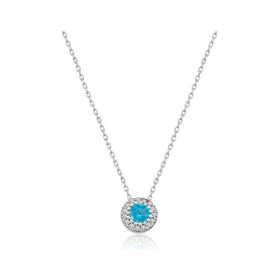 Papatya Silver Uvps100248 Gümüş Kolye