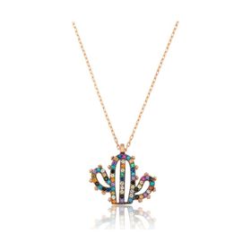 Papatya Silver UVPS100426 Gümüş Kolye