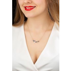 Papatya Silver Uvps100475 Gümüş Kolye