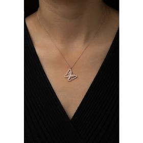 Papatya Silver UVPS100497 Gümüş Kolye