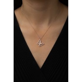 Papatya Silver UVPS100497 Gümüş Kolye