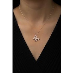 Papatya Silver UVPS100497 Gümüş Kolye