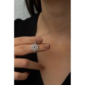 Papatya Silver UVPS100498 Gümüş Kolye