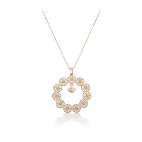 Papatya Silver UVPS100512 Tektaş Sallantılı Göz 925 Ayar Gümüş Kolye