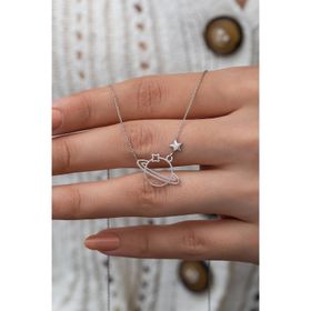 Papatya Silver Uvps100866 Gümüş Kolye