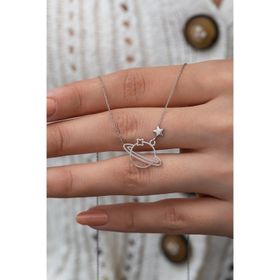 Papatya Silver Uvps100866 Gümüş Kolye