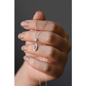 Papatya Silver UVPS100921 Deniz Kabuğu 925 Ayar Gümüş Kolye