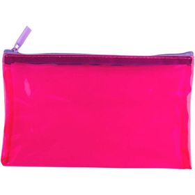 Pape Şeffaf Pembe Kalem Kutusu