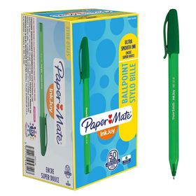 Papermate İnkjoy 100 Kapaklı Ulv M.Yeşil Tükenmez Kalem