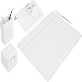 Papernote PN1026 Soft Vip 9 Parça Beyaz Sümen Takımı
