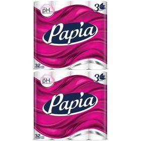 Papia 3 Katlı 2x32'li Tuvalet Kağıdı